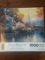 Thomas Kinkade Nanette's Cottage 1000 Piece Ceaco Puzzle NEW & Sealed