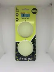 Chew King 2 Piece Glow Fetch Ball 2.5 in NEW!!!