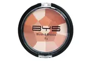 BYS Compact Blush Bronze 8g Mosaic Cheek Define Face Makeup Cosmetic Light Glow