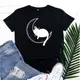 純棉女T恤CuteCat S-5XL Women Summer T-shirt Ladies tshirt