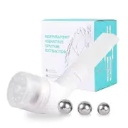 Lung Exerciser & Mucus Removal Device Breathing Aid Expands Airway Relief Mucus Adsorption For Help Cleaning Lung Mucus White