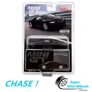 CHASE ! Mini GT 1:64 Bugatti Chiron Super Sport 300+ Matte Black #374