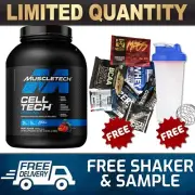 MUSCLETECH CELL TECH 2.7KG // MUSCLE CELLTECH 6LB CREATINE BCAA SIZE