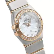 Omega Constellation Brushed Quartz 123.25.24.60.55.012 woman
