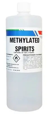 Industrial Methylated Spirits 1 Litre - IMS - Metho - Denatured Alcohol 1L