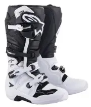 Tech 7 MX Boots White/Black US 07 Alpinestars 2012014-21-7