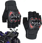 Motorcycle Riding Gloves, Anti-Slip Touch Screen Motorcycle Gloves, Hot Weather Accessories, Ergonomic Cycling Mittens for Climbing, Survival