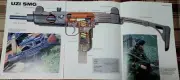 UZI SMG Gun Poster Picture Weapon Original Out of Print Wall Art Decor Display