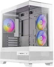 Antec CX500M ARGB Mid Tower Micro-ATX Case - White (CX500M ARGB WH)