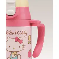 在飛比找Yahoo!奇摩拍賣優惠-日本 Hello Kitty 不鏽鋼真空保冷 兒童水杯 雙耳