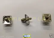 TNC Female Jack to SMA Female Plug Flange mount RF Adapter Cable Connector USA