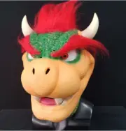 Super Mario Bowser Cosplay Props Latex Face Mask Anime Halloween Party Masks