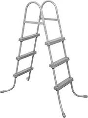 [Bestway] Flowclear Above Ground Pool Ladder, 107 cm Height, Grey