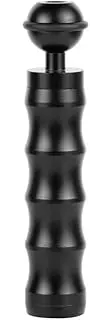 Hand Grip Outdoor Photography Lift Handle Metal Handle 1/4 Screw 3/8 Screw Hole Adapter with Ball End Premium and Durable New Replacement Parts, black
