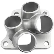 Aeroflow 4 Into 1 Turbo Merge Collector4G63 EVo Flange No Wastegate - AF8390-2000