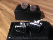 Mens Classical Shirt Tuxedo Cufflinks Wedding Party Buttons Set 4 PCS