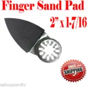 Oscillating Multi Tool Finger Sanding Pad Fein Multimaster Craftsman Sand Dremel