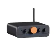 HT4S Bluetooth Amplifier for Outdoor Speakers, 4 Channel Power Amp for Bass S...