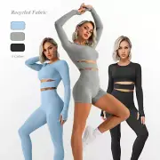 Yoga Suit Activewear Seamless Women Active Wear Yoga Set