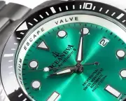 Oceaneva Men's Deep Marine Explorer 1250M Watch Automatic Swiss TITANIUM
