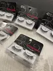 Ardell Wispies Black Fake Fashion Lashes Faux Eyelashes Lot Of 5 Pair Fast Ship!