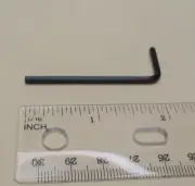 M3 Metric Hex Allen Key 3mm Wrench Tool, Black Carbon Steel, New, USA Free Shipp