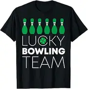[VidiAmazing] Lucky Bowling Team St Patricks Day Bowling ds1263 T-Shirt