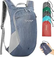 ZOMAKE 18L Foldable Backpack Lightweight - Waterproof Packable Hiking Daypack for Travel, Camping & Shopping