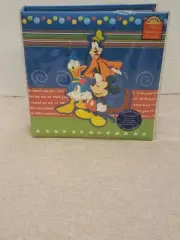 Disney Mickey Donald Duck Goofy Photo Safe Photo Album Read Description