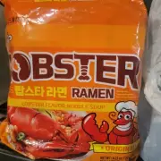 Paldo Lobster Ramen - Korean Noodles 4 Pack
