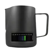 Latte Pro Milk Frothing Jug Black 600ml