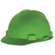 Msa Safety Hard Hat,Type 1, Class E,Hi-Vis Green 815565 Msa Safety 815565