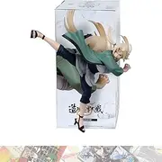 BANDAI SPIRITS Tsunade: 14cm Figure Colosseum Statue Figurine Bundled with 1 A.C.G. Compatible Theme Trading Card (89537)