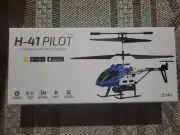 H-41 Pilot Sky Rider Helicopter Drone with Wi-Fi Camera, (DRW241BU) BLUE, New!