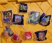 Lot of 9) McDonald's Happy Meal Toys Abu Sonic Donald Yoshi Goofy