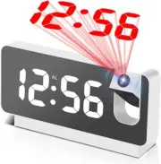 2024 Newest Digital Alarm Clock with Colors & Dynamic Display Snooze Day