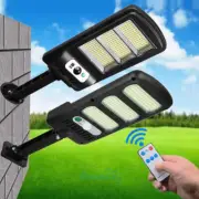 12000000LM LED Solar Flood Light Motion Sensor Security Wall Street Outdoor Lamp