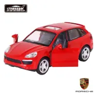 在飛比找momo購物網優惠-【KIDMATE】1:32聲光合金車 Porsche Cay