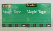 3M Scotch Magic Tape 810 1/2 inch by 2592 inches 12 Rolls New USA