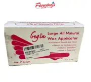 Begin Large All Natural Wax Applicator Sticks 6" Pack of 100