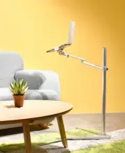 Height adjustable stand mount for laptop,Macbook ( 10-17.3") ,ipad pro 12,9-sil