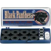Shorty's Black Panthers ABEC-5 Bearings (Set of 8)