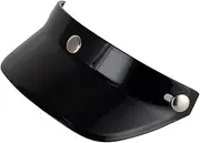 Labymos Motorcycle Helmet Visor Motorcycle Helmet Shield 3/4 Open Anti-Sun