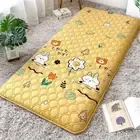 Portable Folding Bed Single Bed Mattress Non-slip Soft Cushion Floor Mat