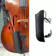 New Bass Bow Case For French and German Bow Black Leather Quiver One Bow