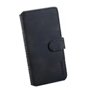 Retro Oil Side Horizontal Flip Protective Case for Huawei P30 Pro, with Holder & Card Slots & Wallet (Black)
