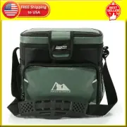 Arctic Zone 9 can Zipperless Soft Sided Cooler with Hard Liner, Sea Foam Green