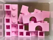 LEGO Parts - Bright Pink Brick Arch 1 x 3 - No 4490 - QTY 10