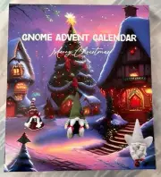 New! 2024 Gnomes & Toys Door Advent Countdown Calendar 24 Days To Christmas