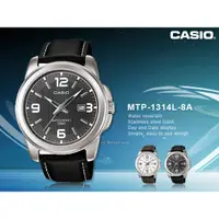 在飛比找蝦皮購物優惠-CASIO   MTP-1314L-8A 品味格調皮革錶帶簡